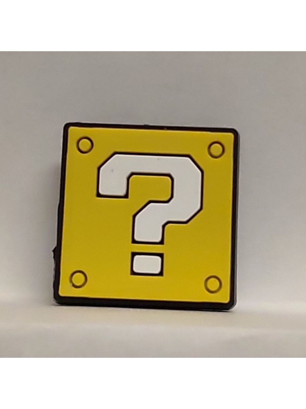 5/$5 Super Mario Yellow Question Mark Croc Shoe Charm